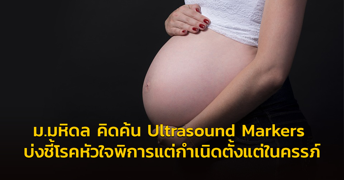 ม.มหิดลคิดค้น Ultrasound Markers บ่งชี้โรคหัวใจพิการแต่กำเนิดตั้งแต่ในครรภ์